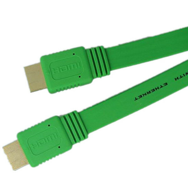 3M 14 Pin Flat High Definition Multimedia Interface Cable Type A naar Type A Ondersteuning 1080P 3D 