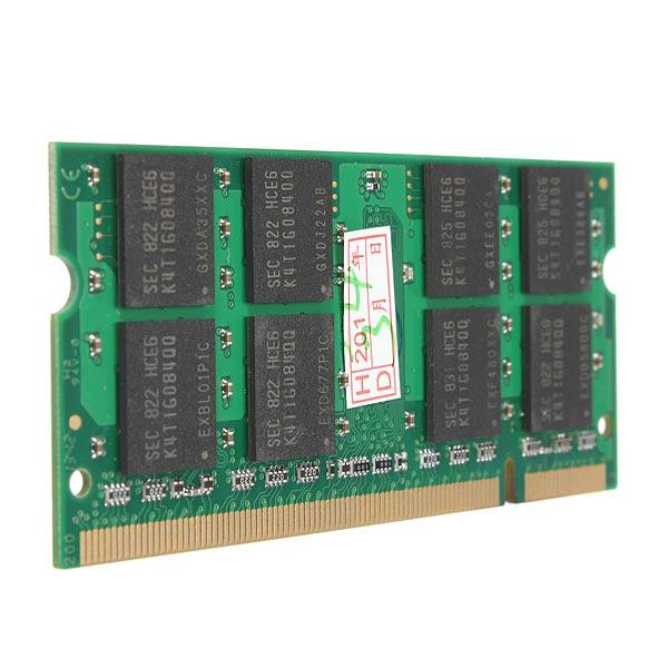 2GB DDR2-667 PC2-5300ラップトップノートブックSODIMMメモリRAM 200ピン