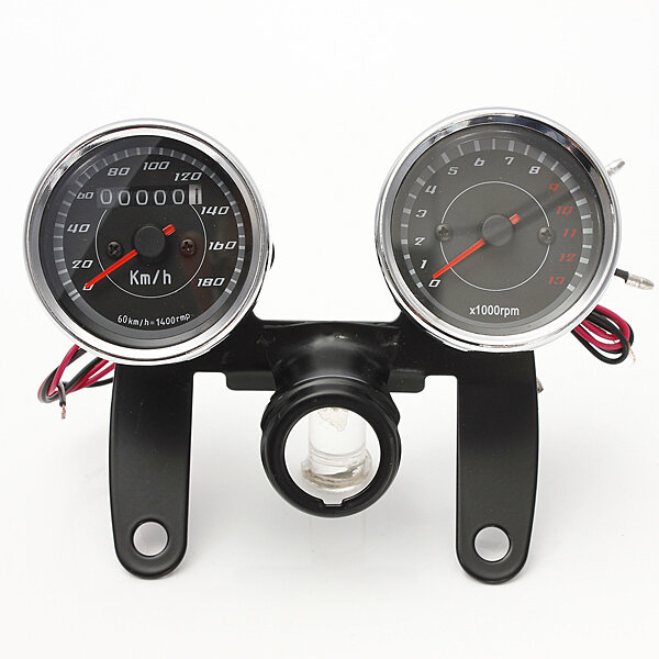 Universele LED Motor Tachometer + Odometer Speedometer Meter