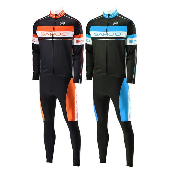 SAHOO Winter Bike Bicycle Cycling Jersey Suit Thermal Cycling Clothing