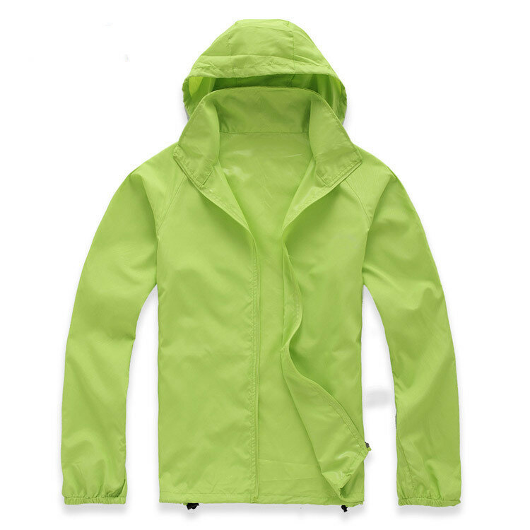 Ciclismo de peso ligero abrigo de lluvia Traje de abrigo de secado rápido Protección de la ropa Skinsuits
