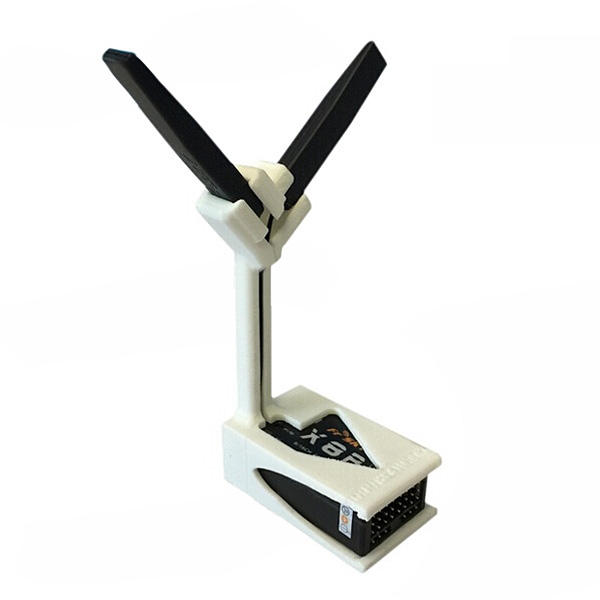90 Degree V-shape Antenna Mount Holder Stand For Frsky X8R Receiver Antenna Version 2 3D P