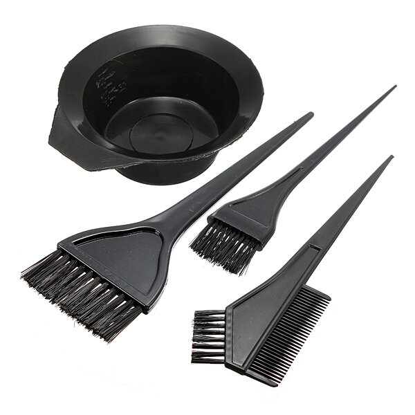Cor do cabelo Dye Bowl Comb Escovas Kit de ferramentas Conjunto Coloração matiz