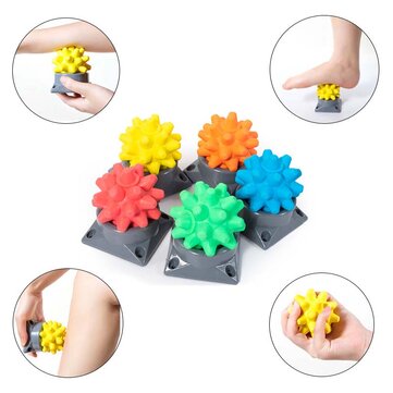 KALOAD Massage Ball Trigger Point Muscle Myofascial Release Ball Yoga Palm Decompression Tool for Deep Tissue Massage