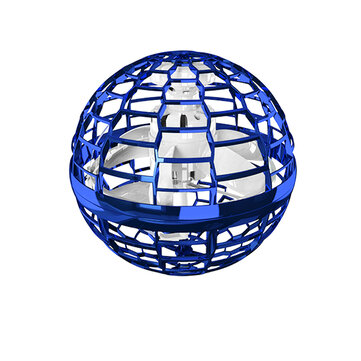 Bleu FLYNOVA PRO Boule Volante,Flying Mini Drone Intégré RGB-LED Lumineuse 360° Magique Tourner,3 Couleurs UFO Hover Ball,Convient Aux Enfants Adultes à L'intérieur Et à L'extérieur Jouet Volant 