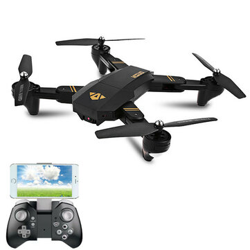 US$38.99 35% VISUO XS809W WIFI FPV With 2MP HD Camera Headless Mode Foldable Arm RC Drone Quadcopter RTF RC Toys & Hobbies from Toys Hobbies and Robot on banggood.com