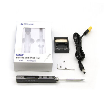 SEQURE SQ-001 XT60 65W Digital OLED Programmable Portable Mini Soldering Iron RC Car Parts Grey For RC Vehicles Model