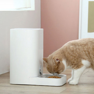 PETKIT Smart Dog Cat Feeder from Xiaomi Youpin Cat Food Feeder Infrared Sensor Mobile Phone Control Pet Product - White
