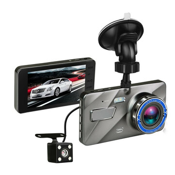 New 1080P HD Car Dash Camera Dual Cam Vehicle Front Rear DVR Lens Video Recorder