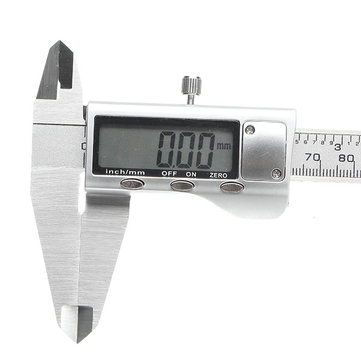 ZYL-YL Electronic Digital Caliper Waterproof High Accuracy Stainless Steel Digital Caliper with Display Set Home Improvement Measuring Tool for Household Worker 0-200mm 