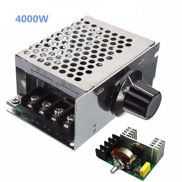 4000W AC 220V SCR Speed Controller Motor Electronic Voltage Regulato EV