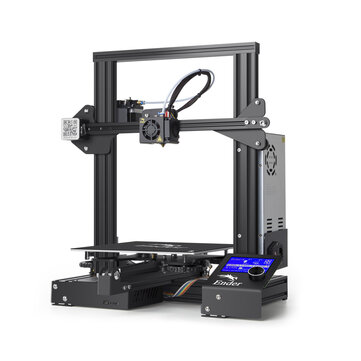 3D tiskárna Creality 3D® Ender-3 220x220x250mm Velikost tisku s funkcí obnovení napájení / V-slot s POM kolečkem / 1,75mm 0,4mm tryska