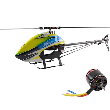 XLPower 520 XL520 6CH FBL RC Helicopter Kit with 1100KV 4020 Motor
