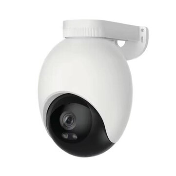 IMILAB EC6 WiFi-6 Outdoor Security Camera 5MP/3K UHD Panoramic CamFull Color Night Vision AI Human Detection Two-way Audio Work with Alexa Google Home H.265 Monitoring Cameras