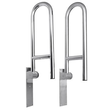 Stainless Steel Toilet Safety Frame, Grab Bars For The Bathroom Near Toilet And Shower Systems