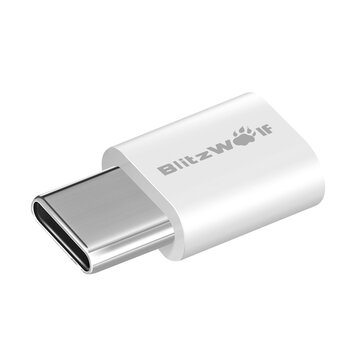 BlitzWolf® BW-A2 USB Type-C to Micro USB Connector USB C Adapter 2PCS