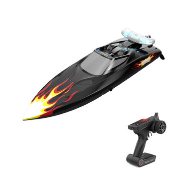 Eachine EBT04 RTR 2.4G 4CH 40km/h Brushless RC Boat Vechicles Models with Colorful Lights Water Cooling System