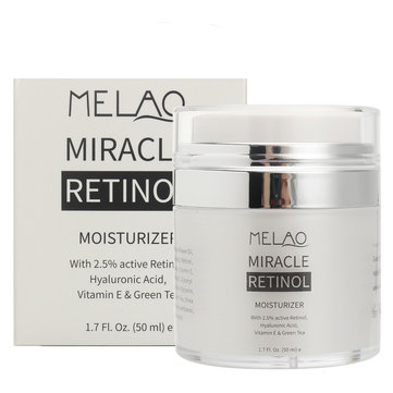 Melao Retinol Moisturizer Facial Cream Serum Anti Wrinkles Aging Hyaluronic Acid Vitamin E Skin Sale Banggood Com