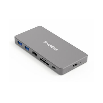 Blueendless MC701 M.2 NVMe SSD Hard Drive Docking Station Support USB3.1 Type-C Data Transfer Speed Up To 10Gbps For Laptop