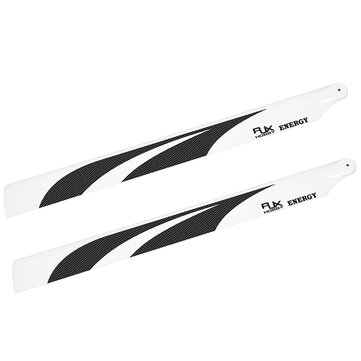 1Pair RJX HOBBY 690mm Carbon Fiber Main Blade For Gaui X7 700 Class RC Helicopter
