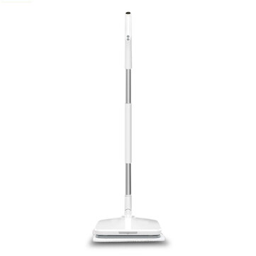 SWDK D260 Handheld Cordless Electric Mop 90° Rotation 2000mAh LED Light Long Grip Handle Mopping Three Kinds of Mopping Pads