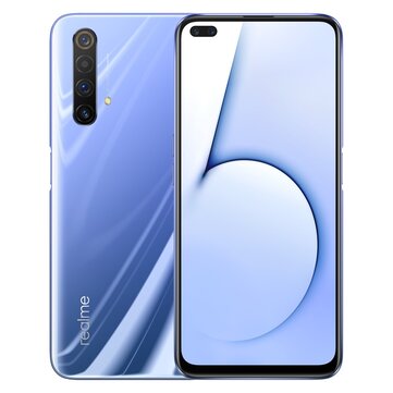 Realme X50 5G CN Version 6.57 inch FHD+ 120Hz Refresh Rate NFC Android 10.0 4200mAh 64MP Quad Rear Cameras 6GB 64GB Snapdragon 765G Smartphone Smartphones from Mobile Phones & Accessories on banggood.com