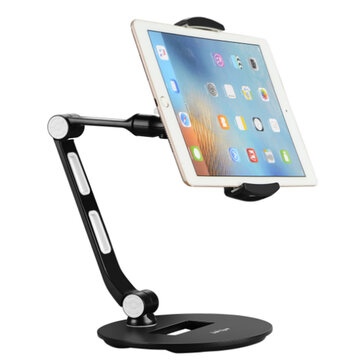 Folding Chargable 360 Spin Desk Stand Mount Holder Fits 4-11