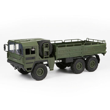 JJRC Q64 1/16 2.4G 6WD Rc Car Military Truck Off-road Rock Crawler RTR Toy