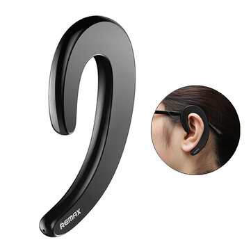 48% OFF for REMAX RB-T20 Ultrathin Earhook Unilateral bluetooth Earphone