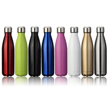 King Do Way 500ml Insulated Stainless Steel Water Vacuum Bottle Double-Walled for Outdoor Sports Hiking Running