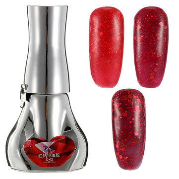 12 Colors Red Diamond Hybrid Diy Uv Gel Nail Art Polish Long Lasting Soak Off Led Manicure Tools Sale Banggood Com