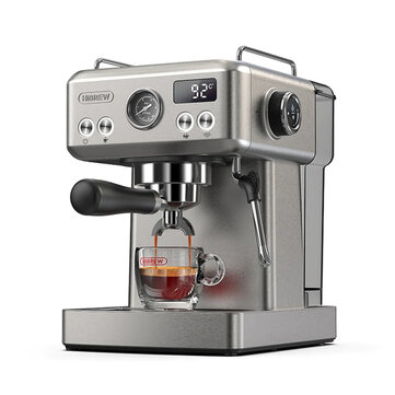 [EU/AE Direct] HiBREW H10A 19Bar Semi Automatic Espresso Coffee Machine Temperature Adjustable 58mm Portafilter Cold/Hot Coffee Maker
