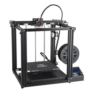 Creality 3D Ender 5 DIY 3D Printer Kit 220220300mm Printing Size With Resume Print Dual Y Axis Motor Soft Magnetic Sticker Support Off line Print