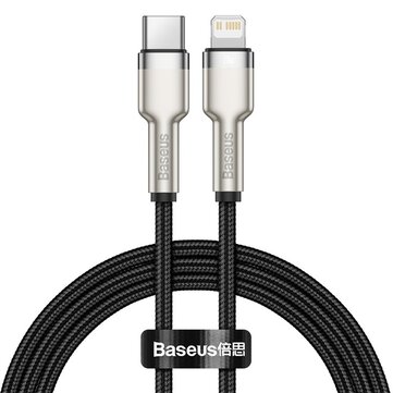 Baseus Cafule PD 20W Type-C To iP Cable Fast Charging Metal Data Cable For iPhone 11 12 13 14 14 Plus 14 Pro Max for iPad