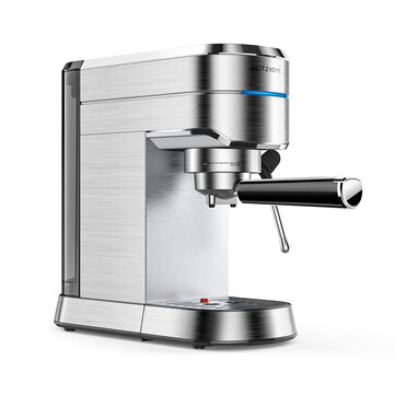 BlitzHome® BH-CM1503 Espresso Machine 15 Bar 1250~1450W NTC Precise Temperature Control Safe Protection All-metal Fuselage