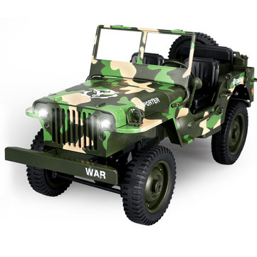 $29.69 for Eachine EC01 1/10 2.4G 4WD Rc Car Jedi Transporter Camouflage Military Truck RTR