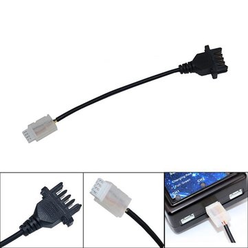 Battery Charger Plug Adapter Converte Connected Cable for Parrot Bebop 2 RC Drone Quadcopter