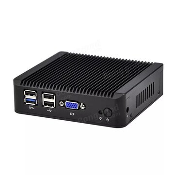 QOTOM Mini PC Q190G4 With 4 LAN Port Pfsense as Router Firewall Quad Core 2 GHz Barebone