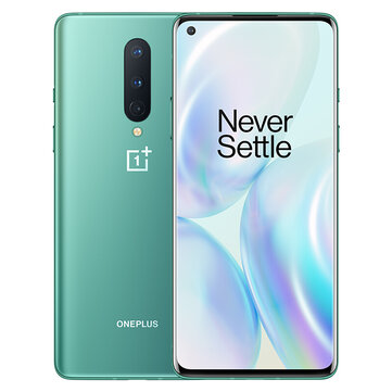 OnePlus 8 5G Global Rom 6.55 inch FHD+ 90Hz Refresh Rate NFC Android 10 4300mAh 48MP Triple Rear Camera 8GB 128GB Snapdragon 865 Smartphone