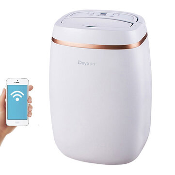 Deye DYD-E12A3 Dehumidifier Air Dryer Moisture Absorber 2.5L Water Tank Capacity 24H Timing Clothes Dryer for Home Bedroom Office