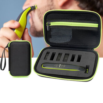 Shaver Pouch Carrying Case for Philips Norelco Oneblade Hybrid Electric Hair Trimmer Razor QP2520