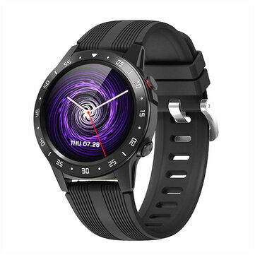 [GPS Satellite Positioning] Bakeey M5 1.28 inch IPS HD Display 24-Hour Health Tracker Heart Rate Monitoring Customized Watch Face 11 Sport Modes Outdoor Sports Smart Watch