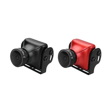 JJA-CM1200 1/3 CMOS 1200TVL Mini FPV Camera 2.1mm Lens PAL/NTSC Black/Red For RC Drone
