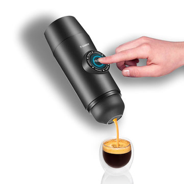 T-colors CF-1701BC Portale ISB Charging 2 In 1 Mini Espresso Machine Concentrated Portable Capsule Coffee Machine - coffee powder & capsule
