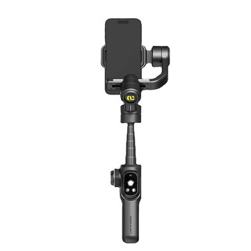 AOCHUAN Smart S2 Smart Phone Gimbal 3-Axis with Extendable Rod Intelligent Tracking 360 Degree Rotation Mobile Phone Stabilizer for Vlog Photo Shooting Recording