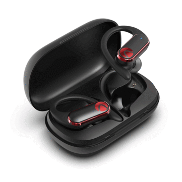 BlitzWolf® AIRAUX AA-UM3 TWS bluetooth Ear-hook Earbuds HiFi Stereo Smart Touch HD Calls Waterproof Earphone with Exquisite Charging Box