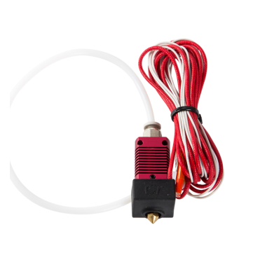 24V 40W Extruder Nozzle Hot End Kit with Temperature Thermistor & Heating Tube for Creatily 3D Ender-3 3D Printer