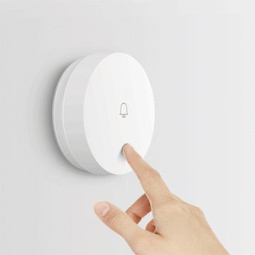 20% OFF for Linptech 110-240V Wireless APP Smart WiFi DoorBell Works w/ Mijia from Xiaomi Youpin