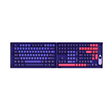 AKKO 157 Keys Neon Keycap Set Cherry Profile PBT Two Color Molding Keycaps for Mechanical Keyboard