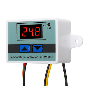24V 110V-220V W3001 Digital Control Temperature Microcomputer Thermostat Switch
